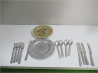 Older Children Plate & Mini Silverware