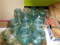 Vintage canning jars - 2 boxes