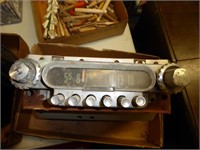 Vintage auto radio
