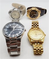 (U) Wrist Watches - Kenneth Cole, Seiko and Timex