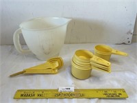 Tupperware Lot - Measuring Spoons - Cups - Etc.