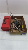 assorted tools and shop items