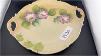 J. P. L. France Limoges Plate with Hand Painted