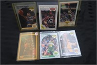 LOT OF 6 NBA ROOKIE CARDS