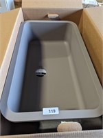 Karran Concrete Color Quartz Sink - 30-3/4"