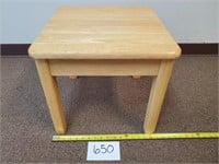 Small Wood Side Table (No Ship)