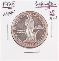 Coin 1925 Lexington-Concord Sesqui Half-Dollar XF