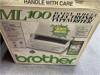 Brother ML100 Typewriter - Canvas Prints