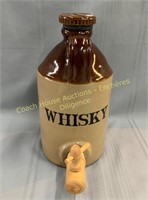 Whiskey crock, caisse à whisky, 11"