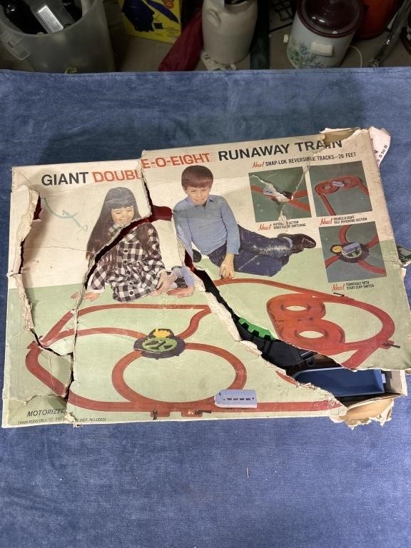 Vintage Giant Train Set