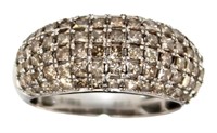 18kt Gold 2.00 ct Collection Brown Diamond Ring