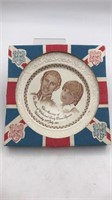 Commemorative Plate Celebrating The Marriage Of