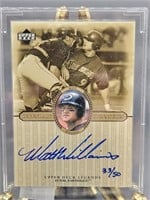 33/50 Autographed Matt Williams Baseball Card