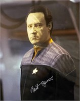 Star Trek: The Next Generation Brent Spiner signed