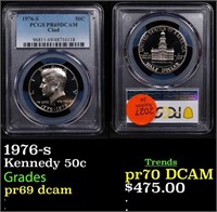 Proof PCGS 1976-s Kennedy Half Dollar 50c Graded p