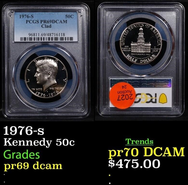 Proof PCGS 1976-s Kennedy Half Dollar 50c Graded p