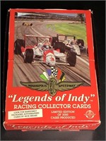 Legends of Indy Collector Cards packets (open)