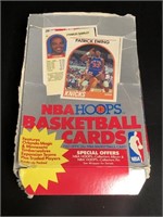 Hoops NBA Basketball Cards packets (open)