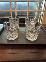 4 Waterford Marquis On the Rock Glasses