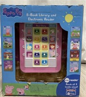 Peppa Pig Book Library And Electronic Reader