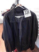 MENS PELLE STUDIO LEATHER JACKET WITH THINSILATE