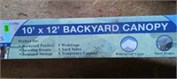 10' x 12' Backyard Canopy - (NIB)