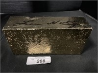 Gold Brick, Signed By Lou Holtz.