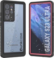 Punkcase Galaxy S23 Ultra Waterproof Case Pink