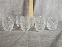 WATERFORD CRYSTAL SHOT GLASSES SET OF 8