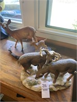 Home Interiors Deer figurine and Deer figurines