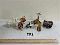 7 Trinket Boxes BIJORCA As Shown