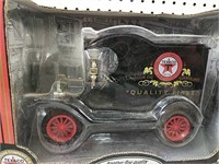 Texaco 1912 Ford Diecast Coin Bank New in Box