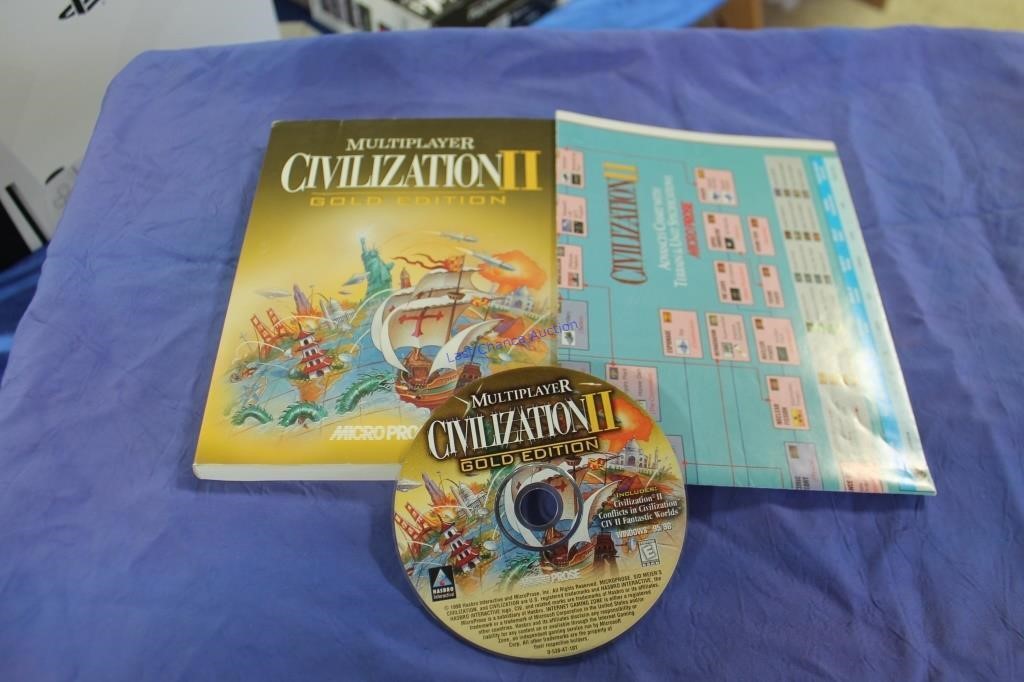 PC Game Civilization 2 Gold Edition