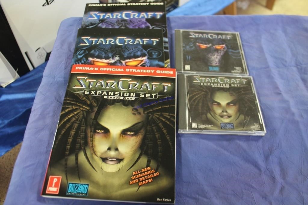 PC Game Starcraft w/Expansion Set