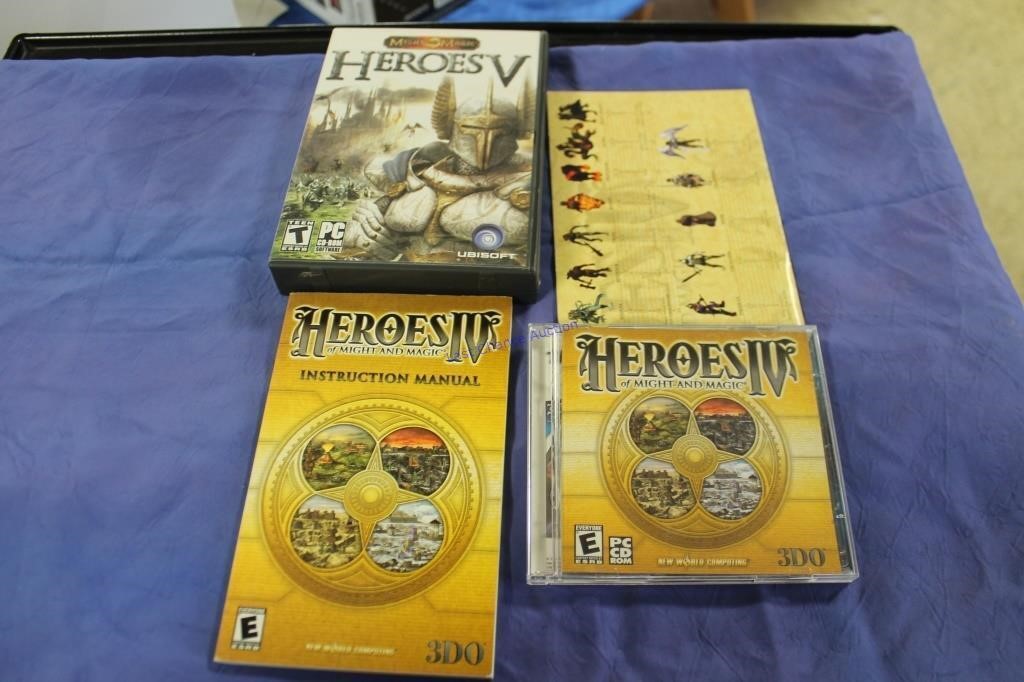 PC Game Heroes Of Might and Magic 4 & 5