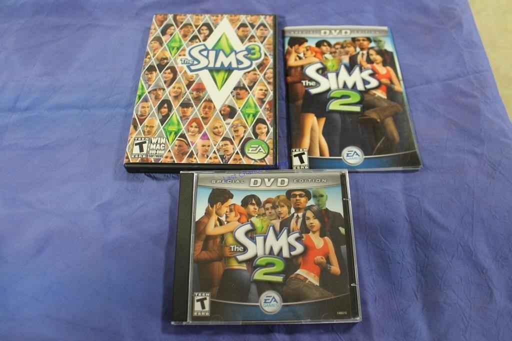 PC Game The Sims 2 & 3