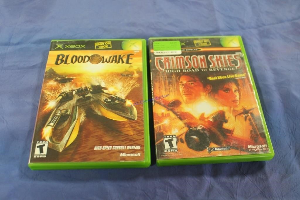 XBOX Blood Wake, Crimson Skies