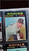 1971 TOPPS # 147 BOB PRIDDY BRAVES