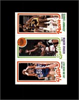 1980 Topps # Kolff/Gervin/Davis NM-MT to MINT