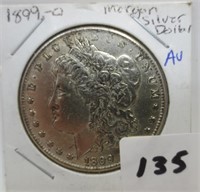 1899-O Morgan silver dollar