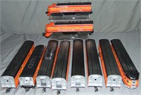 10pc Lionel MPC SP Daylight Passenger Set