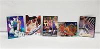 Lot of 5 Basketball Cards