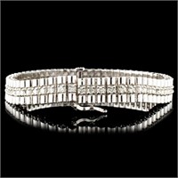 3ctw Diamond Bracelet in 14K Gold