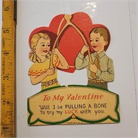 Vintage Valentine Wishbone