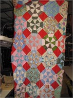 Antique Quilt Top (78" x 68")