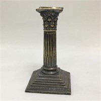 Hallmarked Silver Weighted Candle Stick