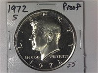 1972-S Proof Kennedy Half Dollar