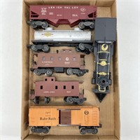 Tray- Lionel Toy Train Locomotive & Cars