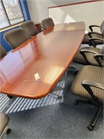 Conference Table with 8 chairs. Hard to find