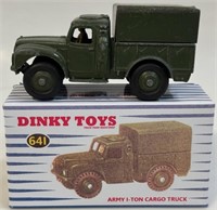 GREAT DINKY TOYS DIE CAST ARMY 1 TON CARGO TRUCK